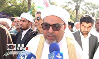 تجدید پیمان مردم با شهدای انقلاب اسلامی در راهپیمایی ۲۲ بهمن