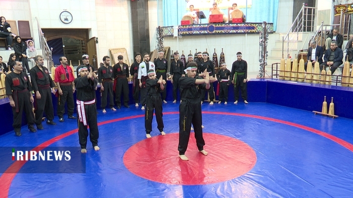 جشن پیروزی انقلاب در زورخانه شهید سلیمانی قم