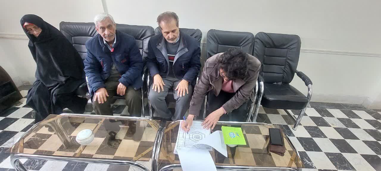 وقف ۱۴۰۰ مترمربع زمین کشاورزی در بشرویه