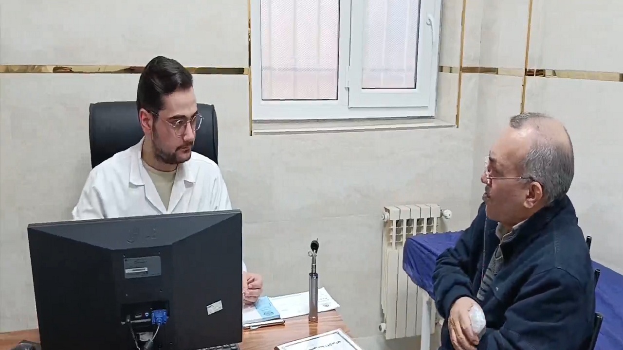 ویزیت رایگان بیماران در بیمارستان ارتش مراغه