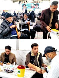 ارائه خدمات بهداشتی به سالمندان ورزنه