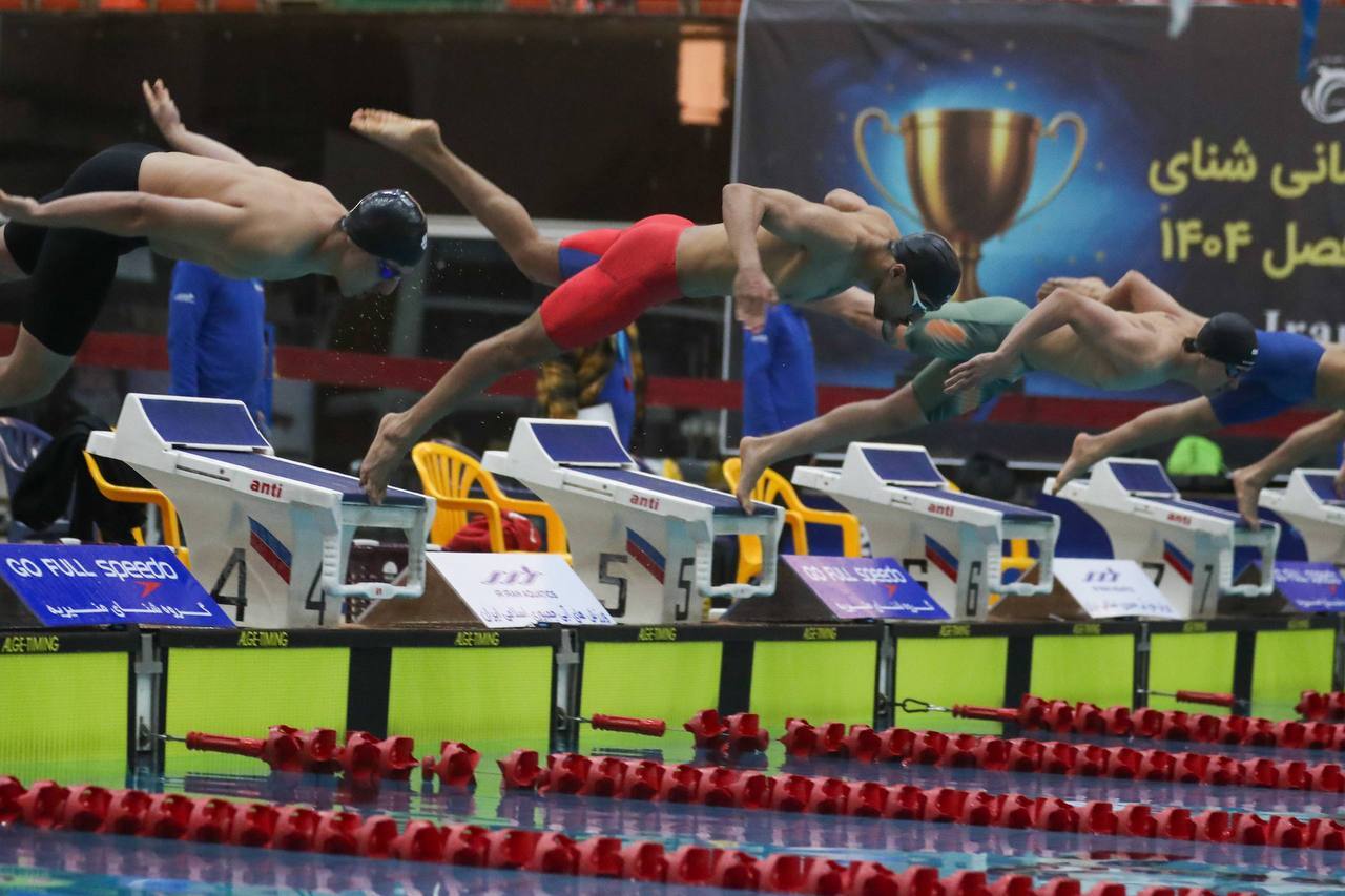جابهجایی حدنصاب ملی شنای ۴ در ۱۰۰ متر مختلط تیمی جابهجایی حدنصاب ملی شنای ۴ در ۱۰۰ متر مختلط تیمی