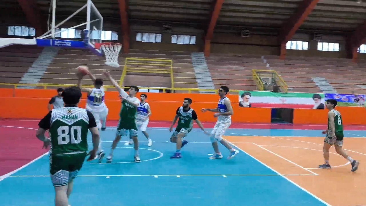 سراب قهرمان مسابقات چهارجانبه بسکتبال جام فجر