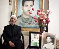 تقدیر و تشکر پدر شهیدی امنیت از حضور میلیونی در راهپیمایی ۲۲ بهمن