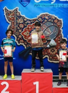 قهرمانی بدمینتونیست چهارمحال و بختیاری در مسابقات جام وطن