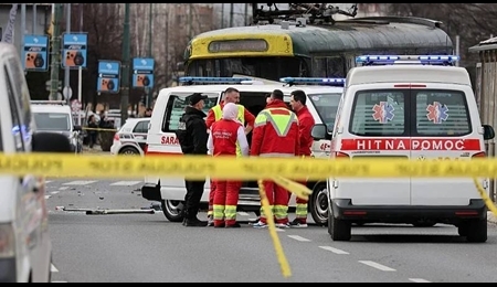 یک کشته و چهار زخمی براثر خروج قطار شهری از ریل در سارایوو