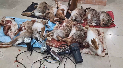 دستگیری شکارچیان غیرمجاز در روستای صومعه ترکمانچای دستگیری شکارچیان غیرمجاز در روستای صومعه ترکمانچای