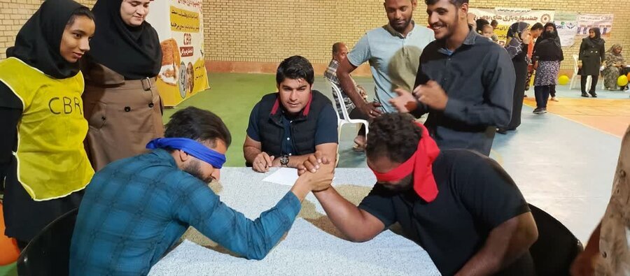 جشنواره بازی‌های بومی محلی ویژه معلولان در میناب