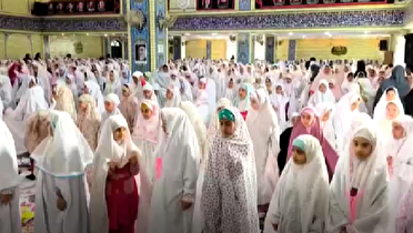 برگزاری جشن تکلیف یک هزار دانش آموز دختر در شهرستان اهواز