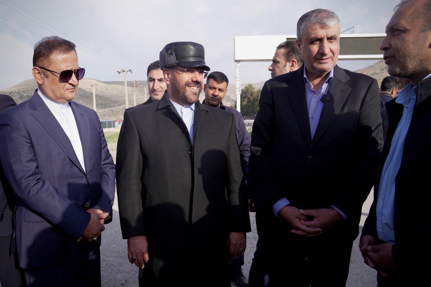 سفر رئیس سازمان انرژی اتمی ایران به فارس سفر رئیس سازمان انرژی اتمی ایران به فارس