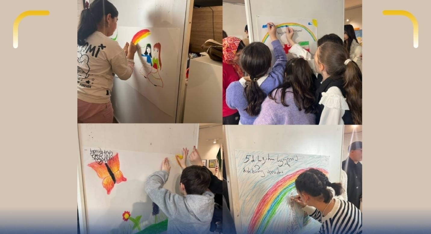 نمایشگاه نقاشی دوستی ایران و گرجستان برپا شد