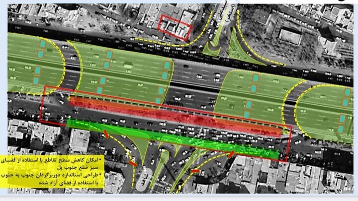 رفع گره ترافیکی شمال شرق تهران