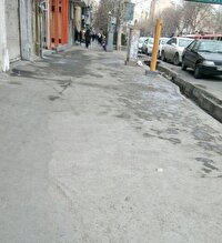 وضع نامناسب عابر پیاده در شهرستان خوی