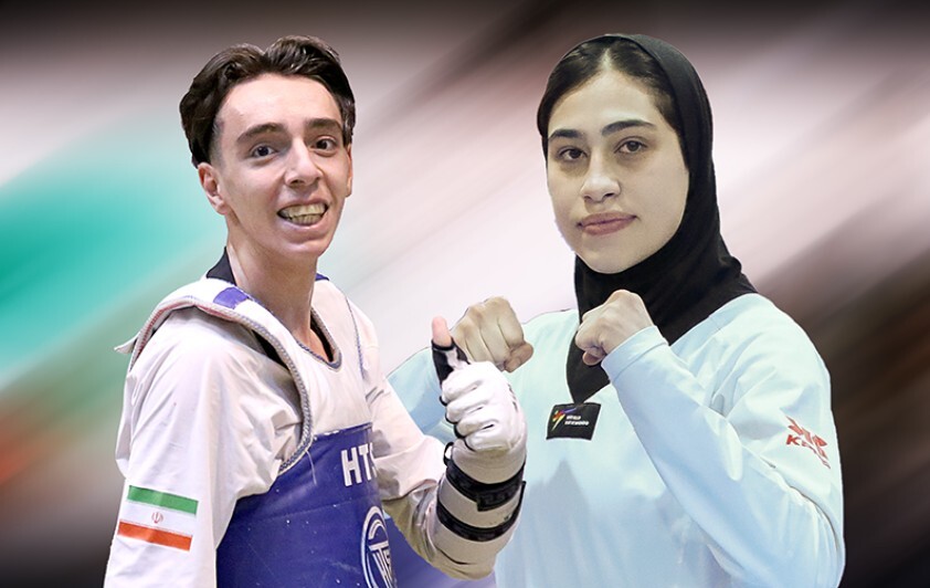 ولی نژاد و حاجی موسایی، فنی‌ترین بازیکنان لیگ برتر تکواندو