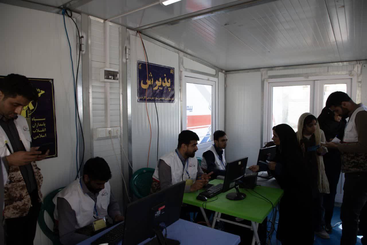 *** افتتاح هفتاد و یکمین بیمارستان سیار نیروی زمینی سپاه در زاهدان