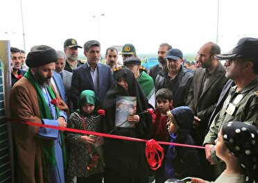 بهره برداری از یادمان شهدای گمنام شهر گلگیر مسجدسلیمان