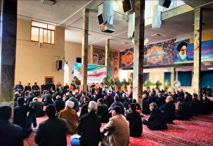 مراسم چهلم شهدای کودتای آمریکایی _ صهیونیستی در زنجان