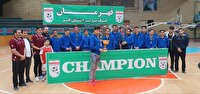 شاهین قهرمان لیگ برتر فوتسال استان قم