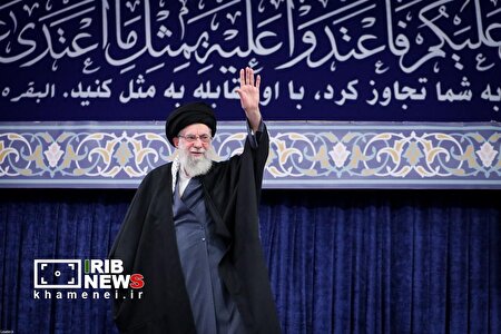 دیدار هزاران نفر از مردم تبریز و آذربایجان شرقی با رهبر معظم انقلاب اسلامی