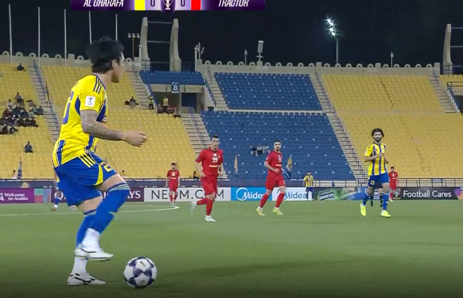 تثبیت جایگاه سومی تراکتور با پیروزی مقابل الغرافه