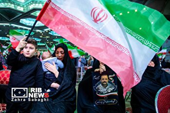 مراسم چهلم شهدا و جانباختگان فتنه آمریکایی صهیونیستی