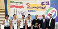 خراسان رضوی، صاحب جایگاه دوم در لیگ ایروبیک پسران کشور