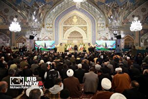 آیین بزرگداشت چهلمین روز شهدای شبه کودتای دی ماه در مشهد