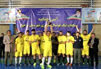 اختتامیه مسابقه لیگ فوتسال کارگری شهرستان برخوار