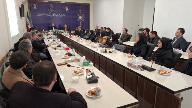 دیدار جمعی از حقوقدانان بسیجی با دادستان اردبیل