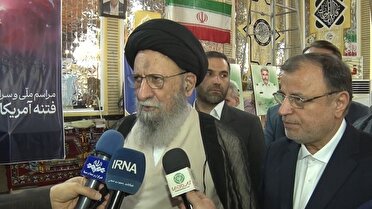 مراسم اربعین شهدای فتنه آمریکایی - صهیونیستی در گرگان