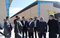 بازدید استاندار قزوین از کنجاله سازی و انبار‌های نهاده‌های دامی 