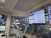 افتتاح سیستم پایش آنلاین واحد نورد در یک شرکت فولادی نیشابور