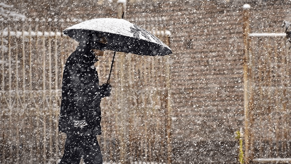 دماوند در چنگ سرمای استخوان‌سوز