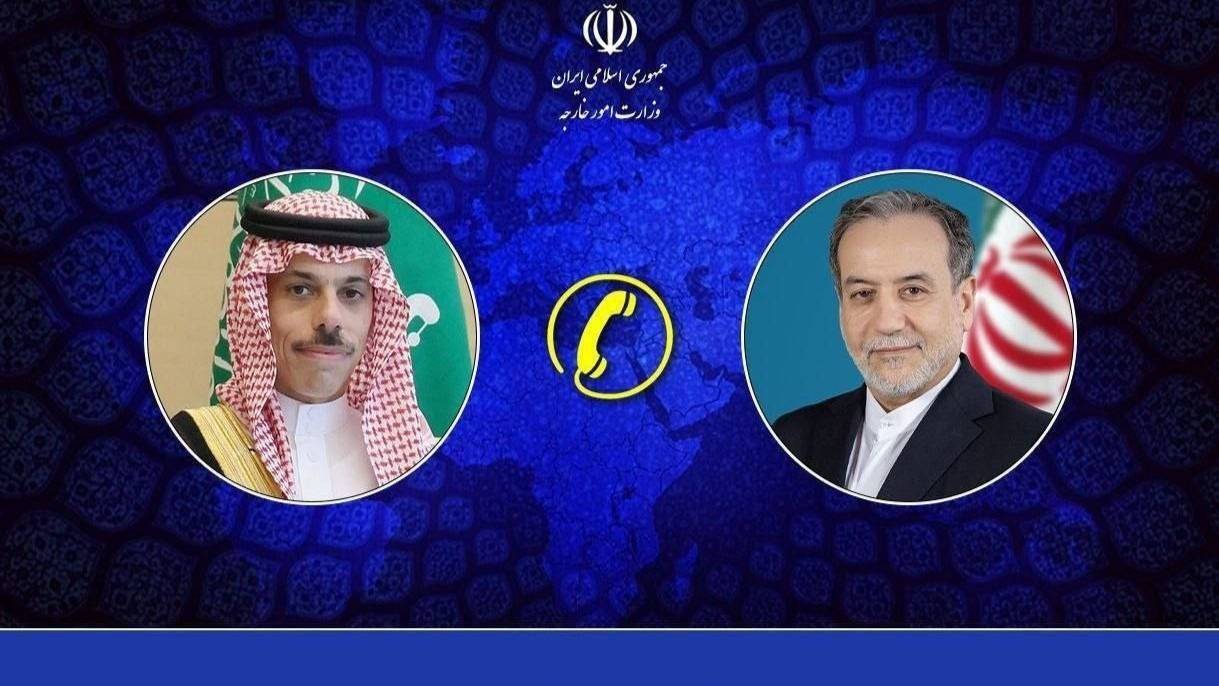 گفتگوی تلفنی وزرای امور خارجه جمهوری اسلامی ایران و عربستان سعودی 