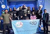 قهرمانی بانوان قم در مسابقات ترای اتلون کشور