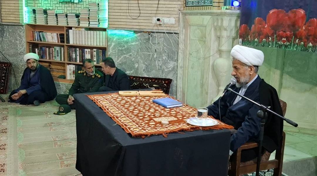 آیین چهلم شهدای مدافع امنیت شاهین شهر