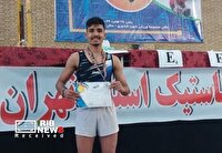 نایب‌قهرمانی آریا اخوان از کیش در المپیاد ترامپولین کشور