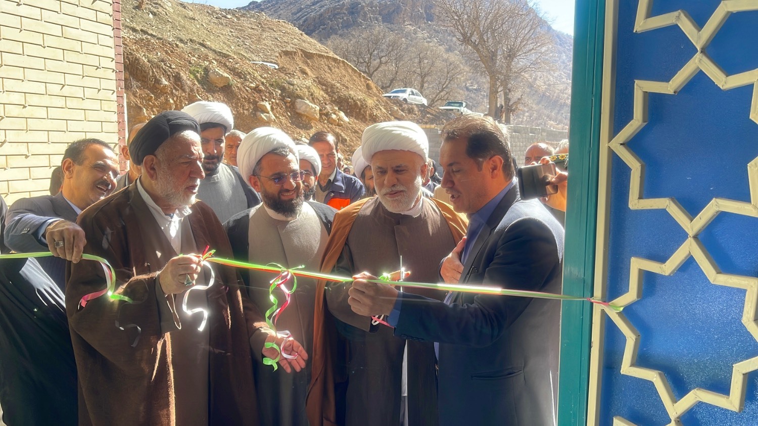 بهره برداری از مسجد خیر سازان کشور در بخش کبگیان