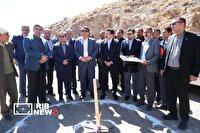 کلنگ زنی راه دسترسی بندر هنزا رابر