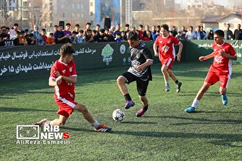 مسابقات کشوری استعدادیابی فوتبال خیابانی گرامیداشت شهدای ۱۵ خرداد