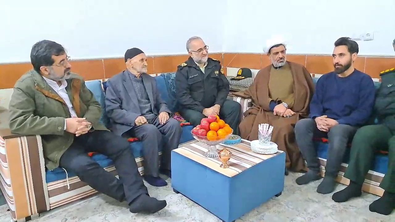 تجلیل از جانبازان فراجا در قم