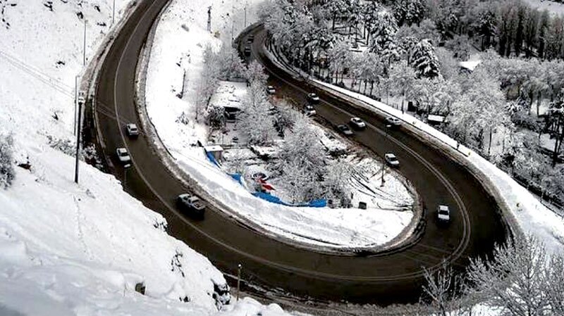 بازگشائی جاده چالوس؛ تردد روان در آزادراه تهران-شمال