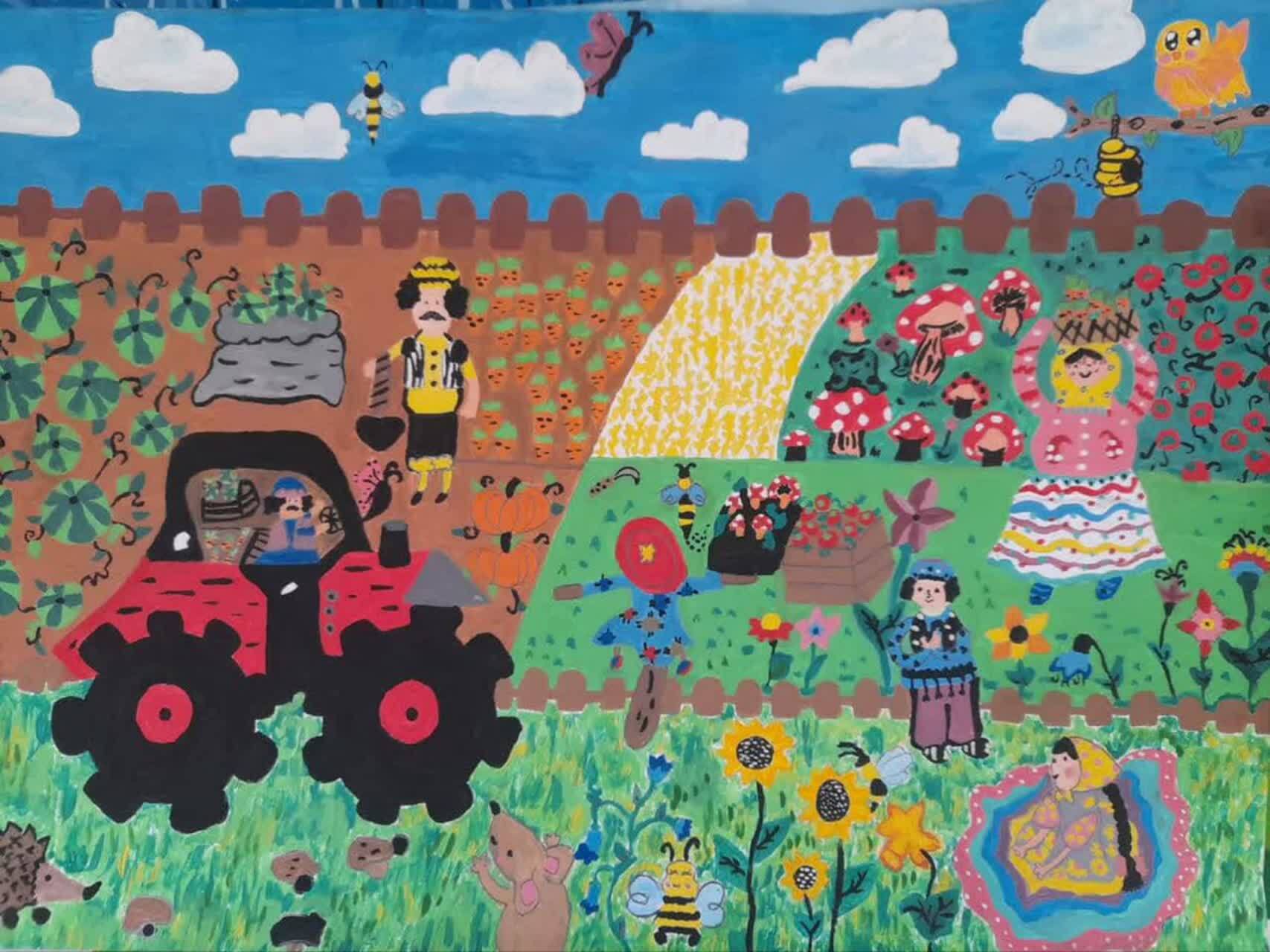 موفقیت اعضای کانون پرورش فکری استان مرکزی در مسابقات بین‌المللی نقاشی رومانی