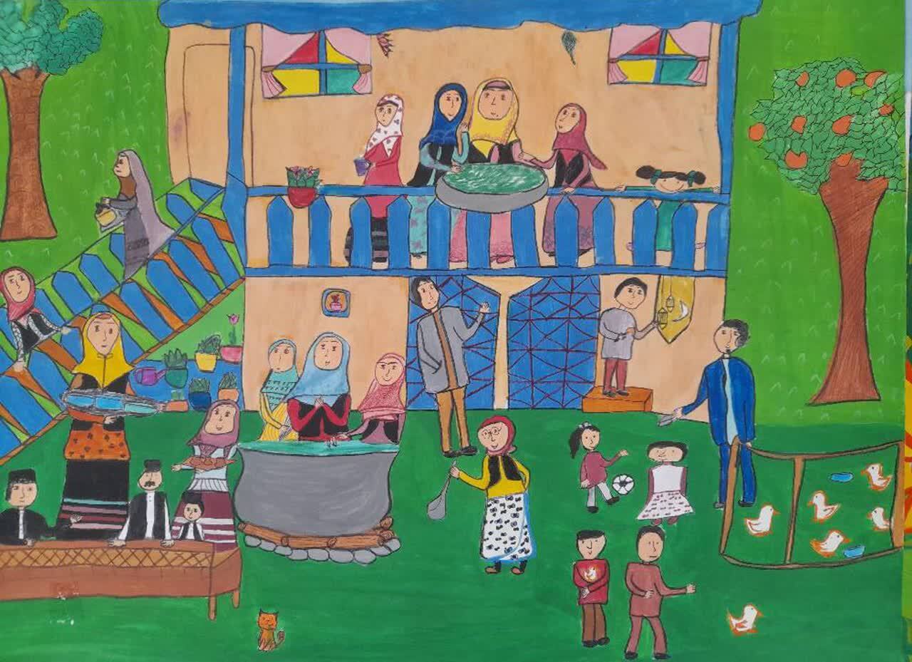 موفقیت اعضای کانون پرورش فکری استان مرکزی در مسابقات بین‌المللی نقاشی رومانی