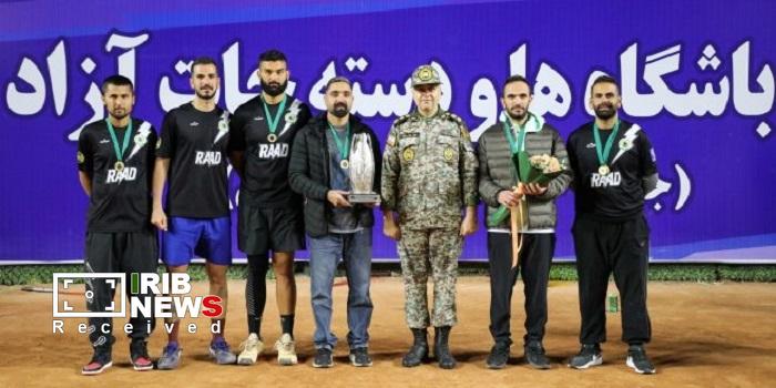قهرمانی تیم رعد پدافند هوایی در رقابتهای جام حذفی تنیس کشور قهرمانی تیم رعد پدافند هوایی در رقابتهای جام حذفی تنیس کشور