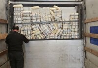 کشف ۳۲۹ کیلوگرم انواع مخدر صنعتی در مرز دوغارون تایباد