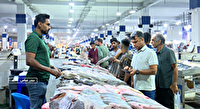 رونق بازار ماهی فروشان بندرعباس