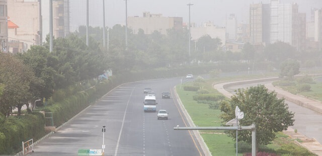 هوای کرمانشاه در وضعیت ناسالم قرار گرفت هوای کرمانشاه در وضعیت ناسالم قرار گرفت