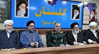برگزاری نشست صمیمی فرمانده سپاه نینوای گلستان با علمای تاثیرگذار استان