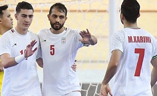 پیروزی پُرگل مردان ایران در گام نخست جام ملت‌های فوتسال آسیا